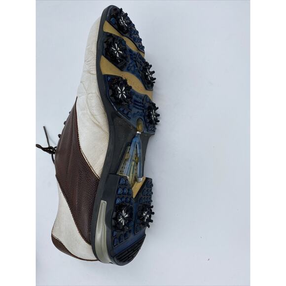 FootJoy DryJoys Tour Golf Saddle Leather Men’s Sz 9 W Opti Flex 2 Golf #59961